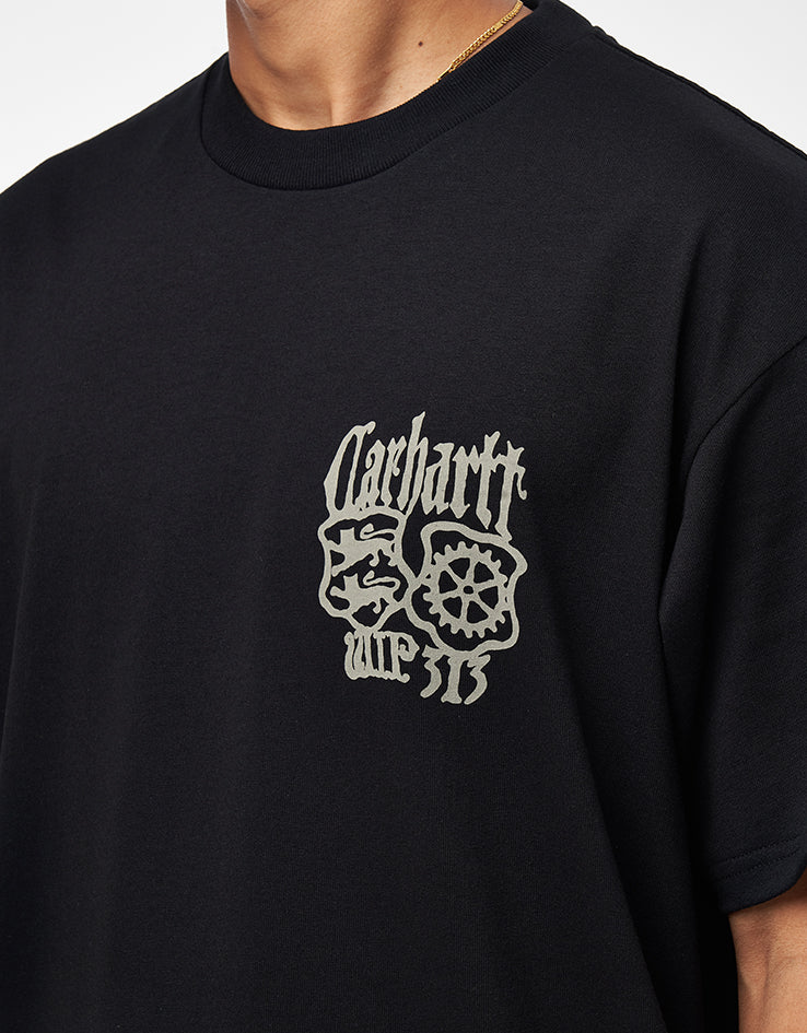 Carhartt WIP S/S Commuting Tales T-Shirt - Black