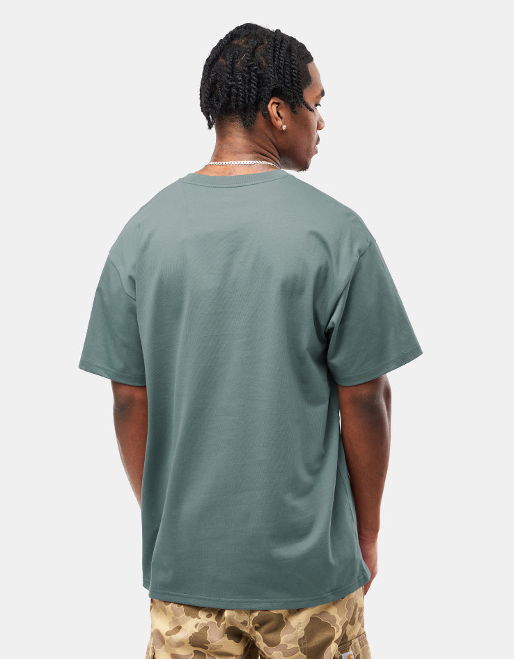 Carhartt WIP S/S Chase T-Shirt - Velvet Green/Gold
