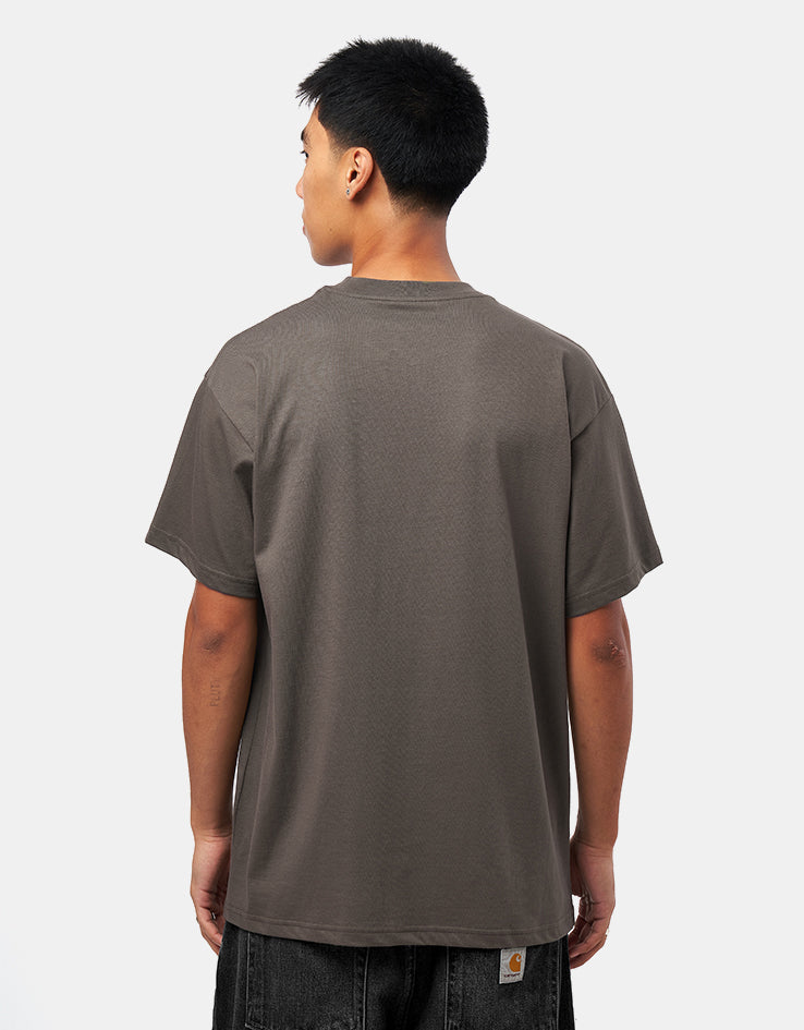 Carhartt WIP S/S Chase T-Shirt - Porphyry/Gold