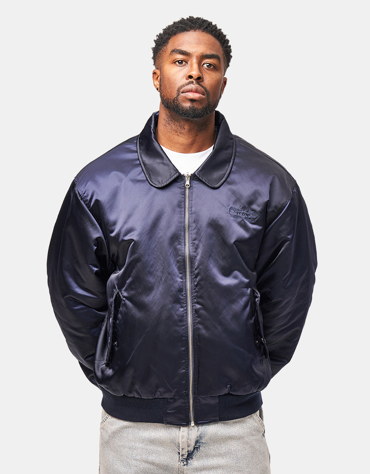 HUF Clothiers Reversible Flight Jacket - Navy – Route One