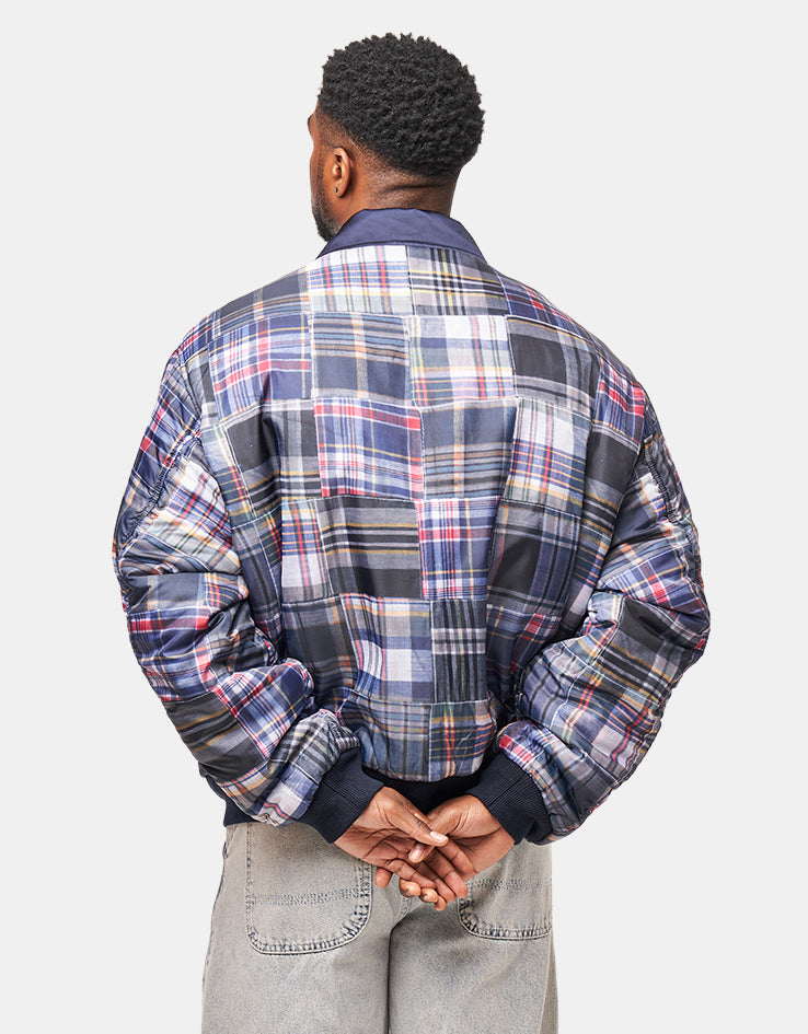 HUF Clothiers Reversible Flight Jacket - Navy – Route One