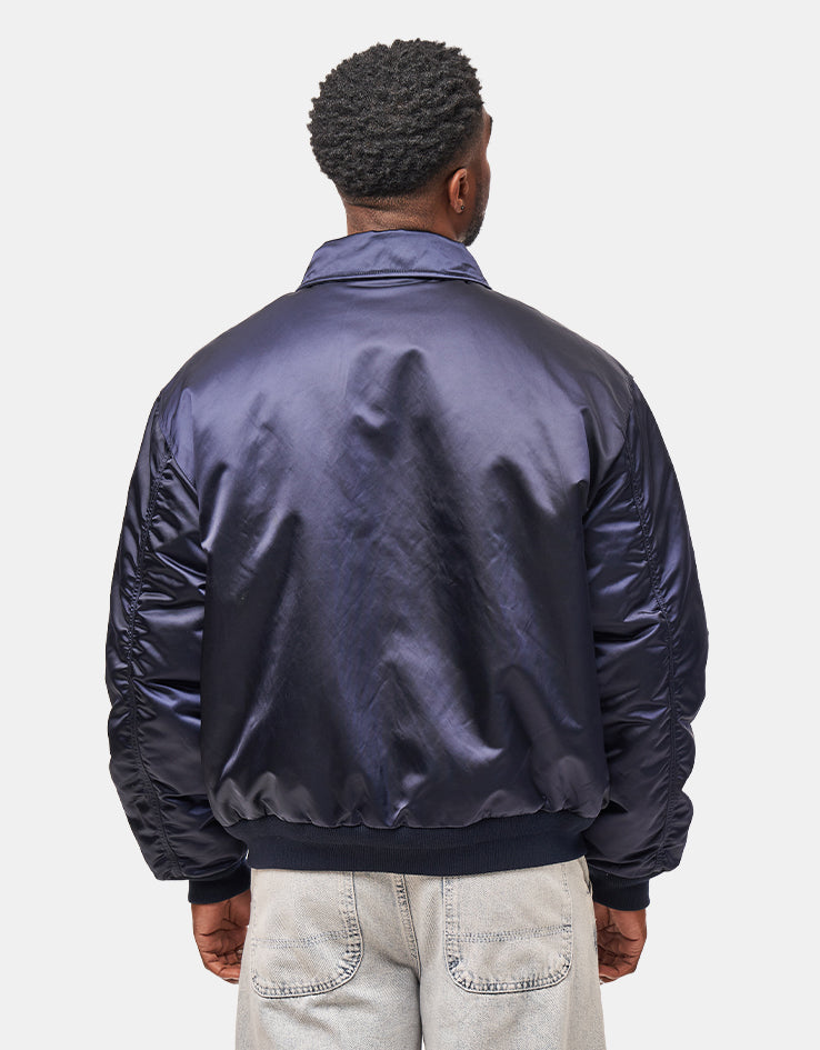 HUF Clothiers Reversible Flight Jacket - Navy – Route One