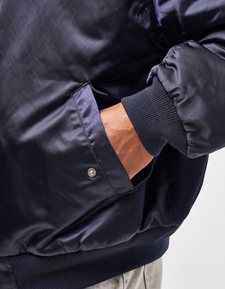 HUF Clothiers Reversible Flight Jacket - Navy – Route One