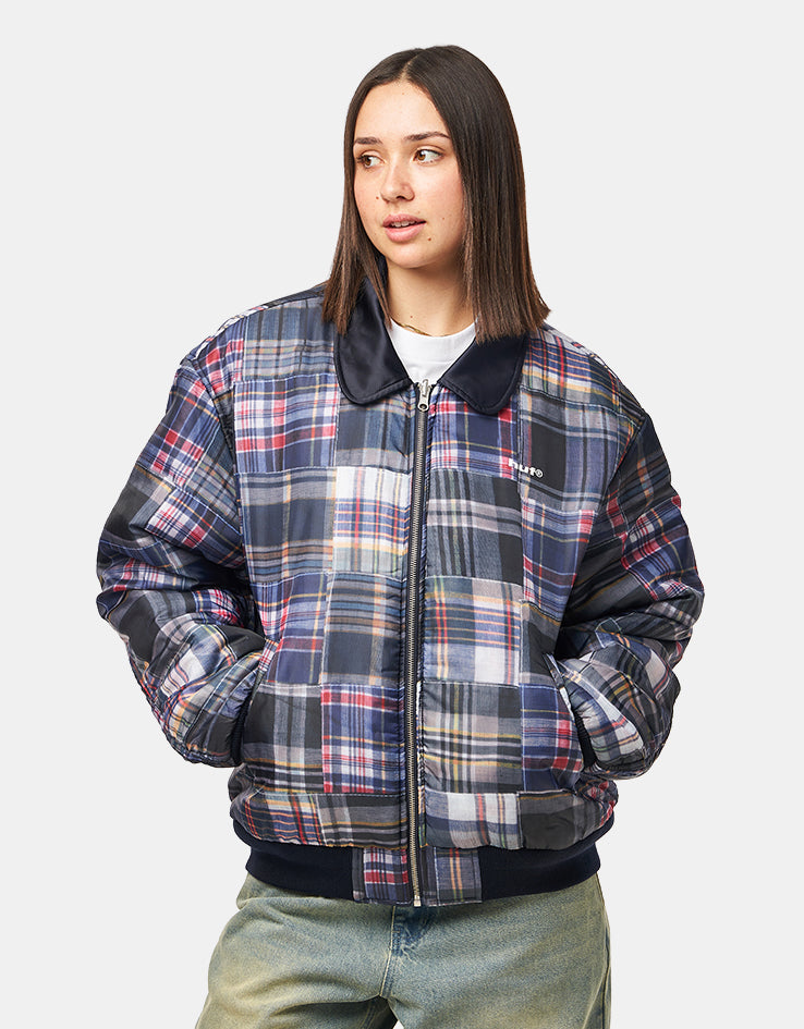 HUF Clothiers Reversible Flight Jacket - Navy – Route One