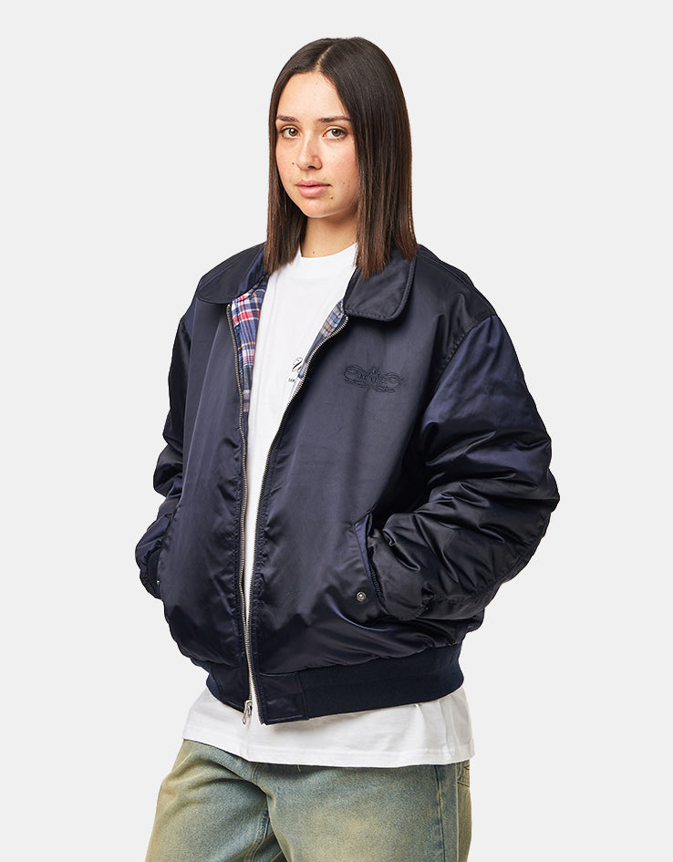 HUF Clothiers Reversible Flight Jacket - Navy – Route One