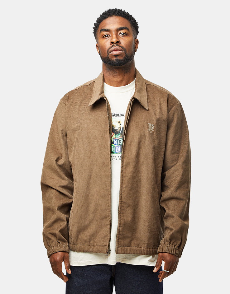 HUF 89 Corduroy Shop Jacket - Chocolate
