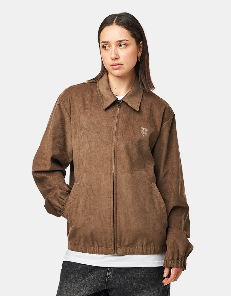 HUF 89 Corduroy Shop Jacket - Chocolate – Route One