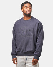 HUF Worldwide Clothiers Crewneck - Navy