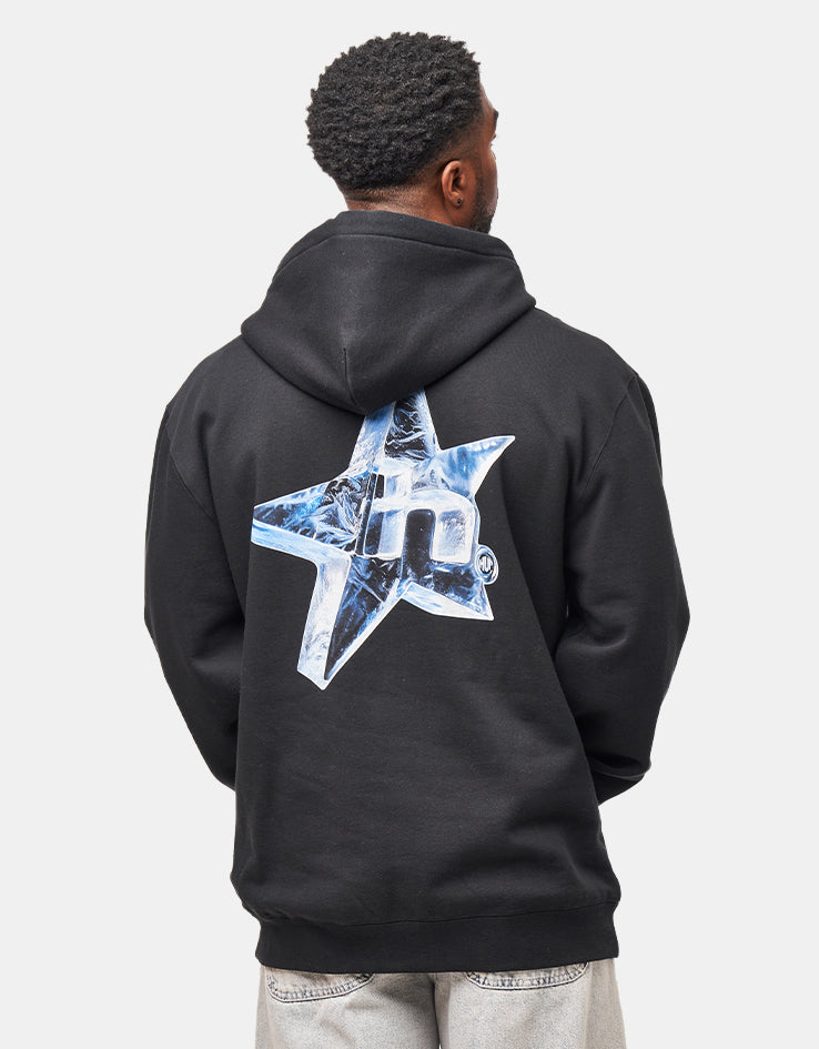 HUF Ice Star Pullover Hoodie - Black