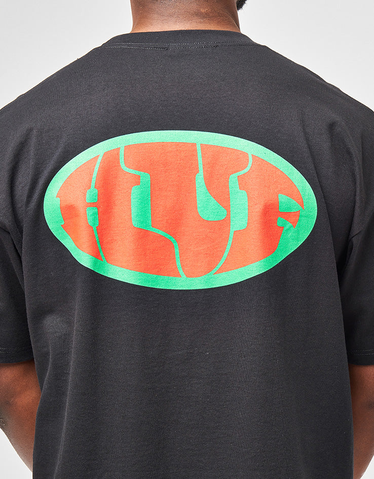HUF Warped T-Shirt - Black