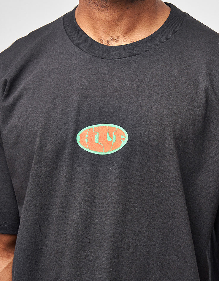 HUF Warped T-Shirt - Black