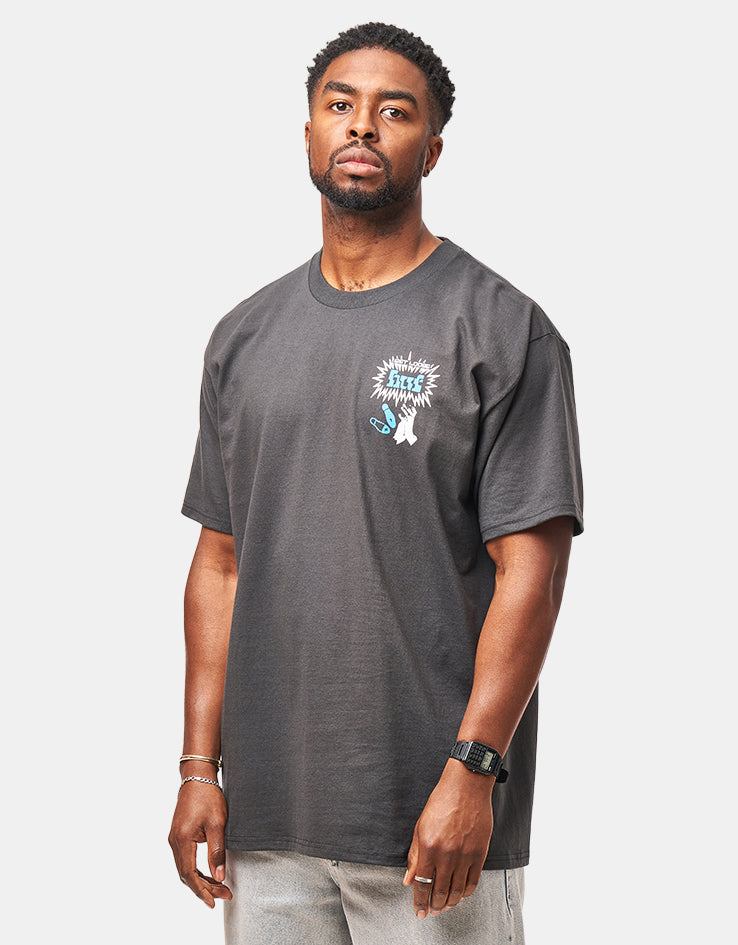 HUF Everybody Get Loose T-Shirt - Vintage Black
