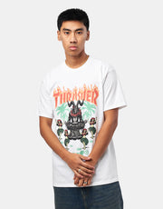 HUF x Thrasher Goat Luau T-Shirt - White