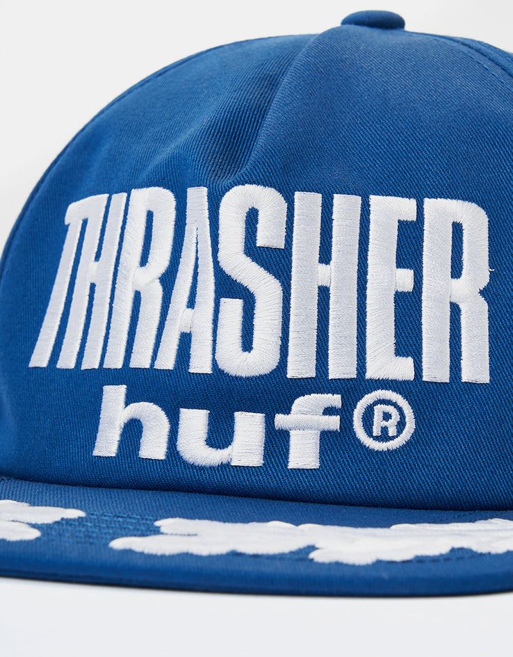 HUF x Thrasher Aloha Cap - Blue