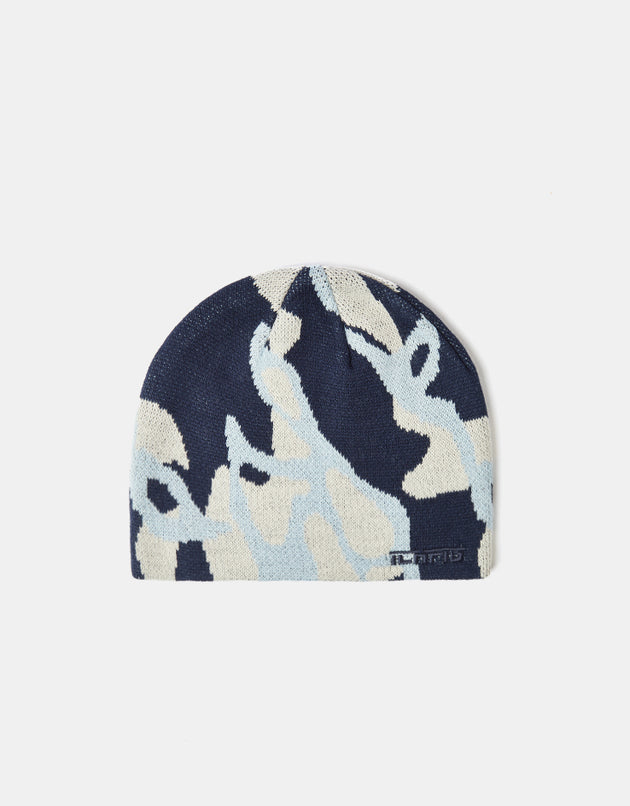 ICHPIG Glyph Skull Beanie - Oceanic