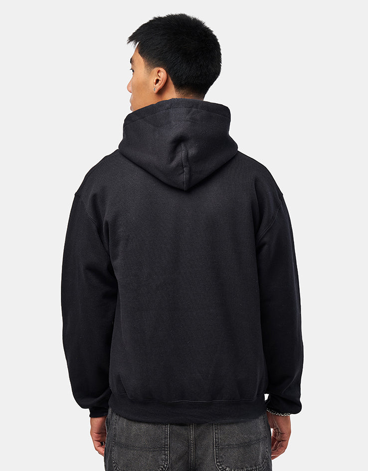 Thrasher x Spitfire Thrash & Burn Pullover Hoodie - Black