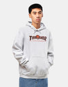 Thrasher x Spitfire Big Head Outline Pullover Hoodie - Ash
