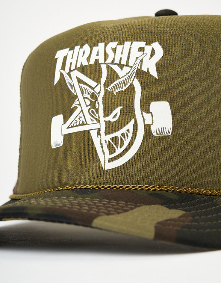 Thrasher x Spitfire Thrash & Burn Cap - Camo