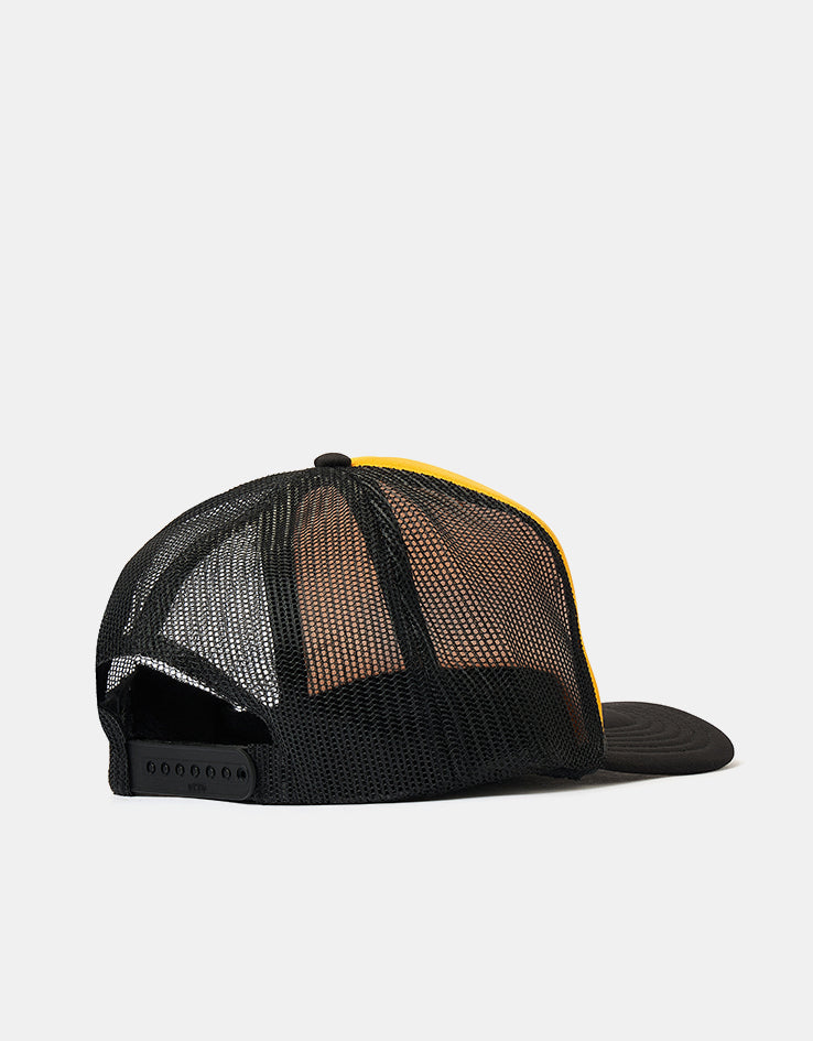 Thrasher x Spitfire Cap - Black/Gold/Black