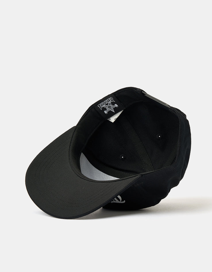 Thrasher x Spitfire The End Oath Cap - Black