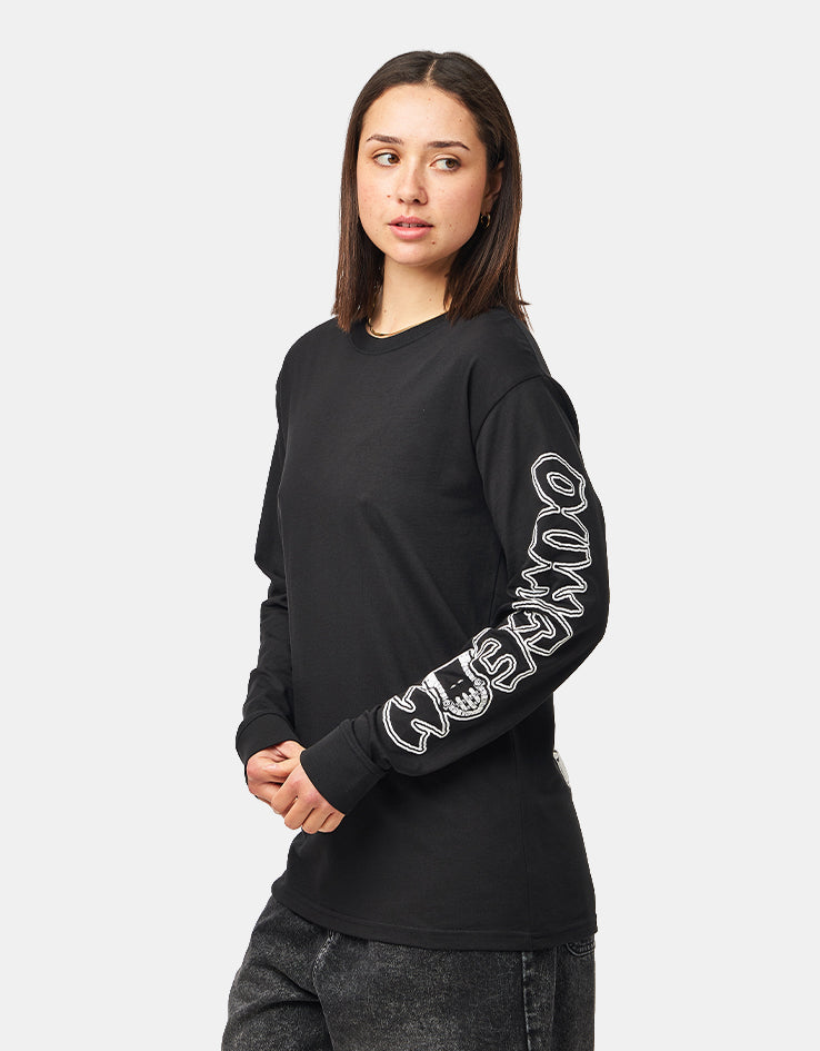 Dungeon Portcullis L/S T-Shirt - Black
