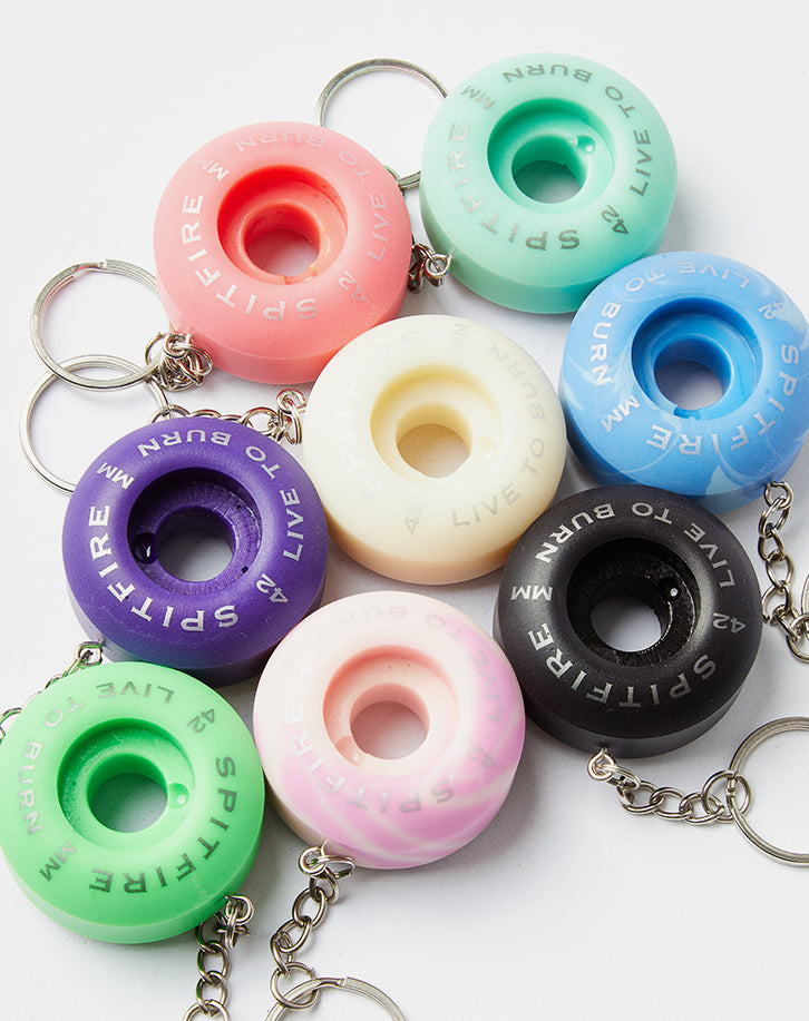 Spitfire Classic 42mm Skateboard Wheel Keychain