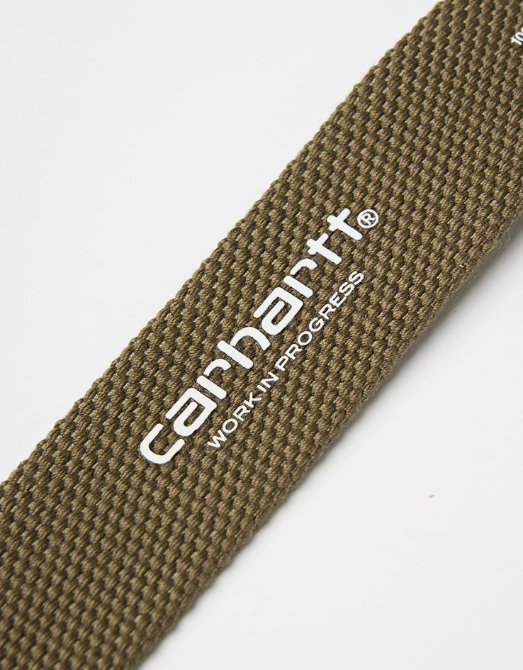 Carhartt WIP Clip Belt Chrome - Brass