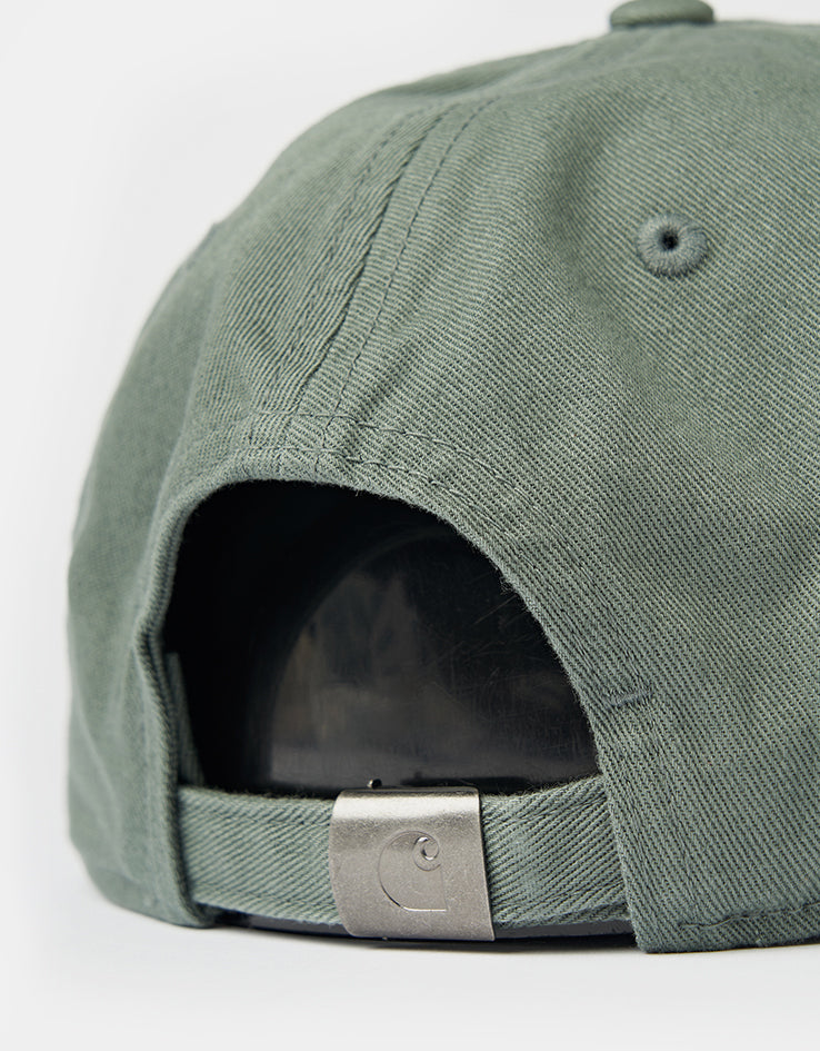 Carhartt WIP Madison Logo Cap - Velvet Green/White