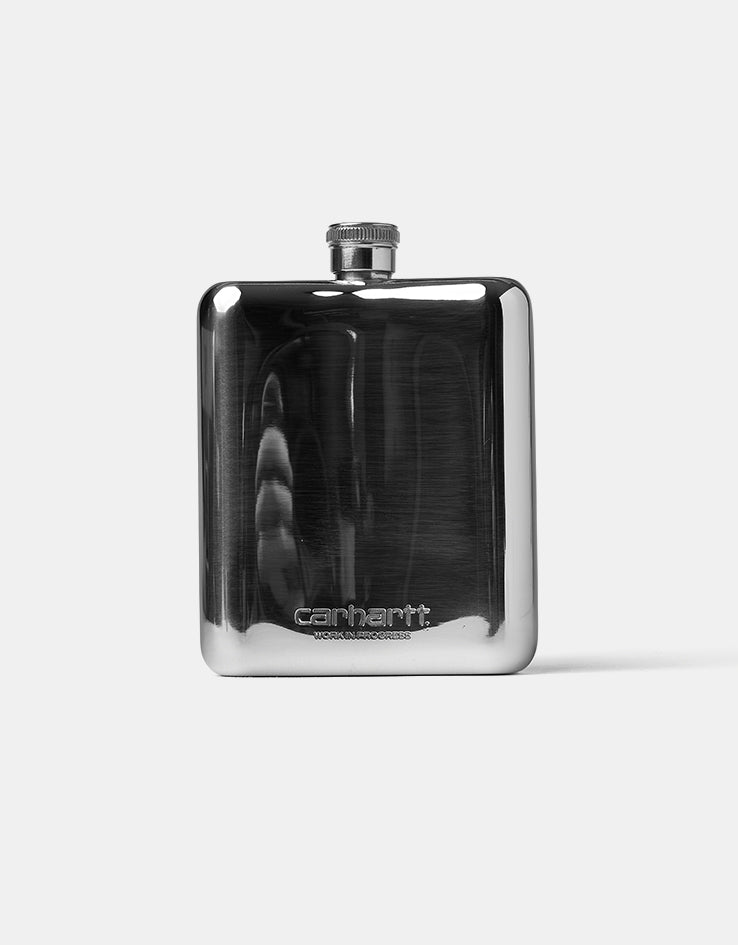 Carhartt WIP Clover Flask - Silver