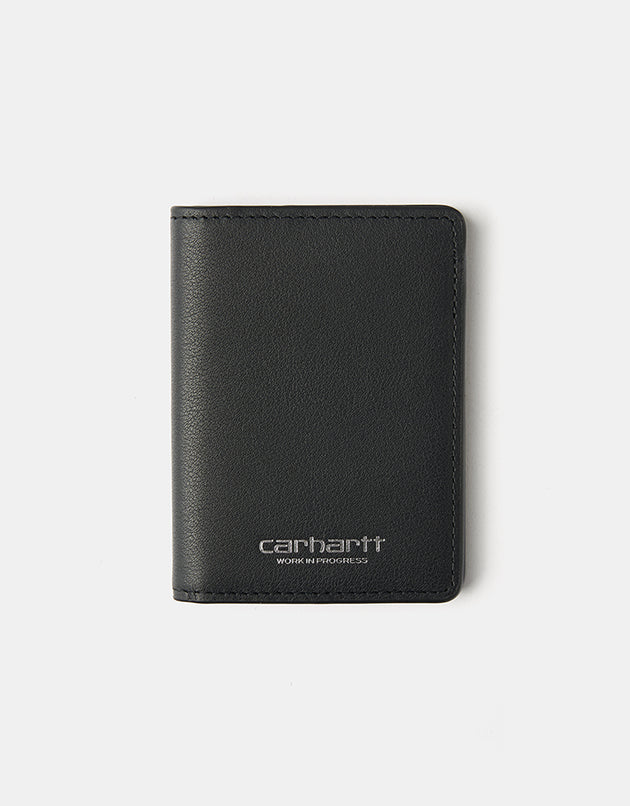 Carhartt WIP Vegas Fold Cardholder - Black/Silver