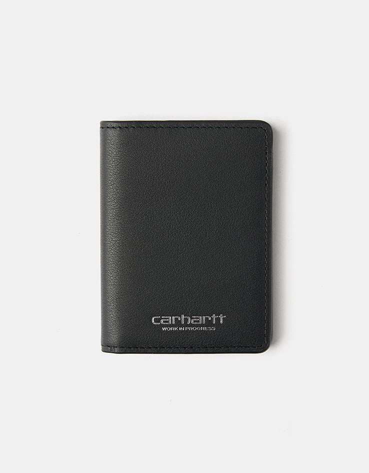 Carhartt WIP Vegas Fold Cardholder - Black/Silver
