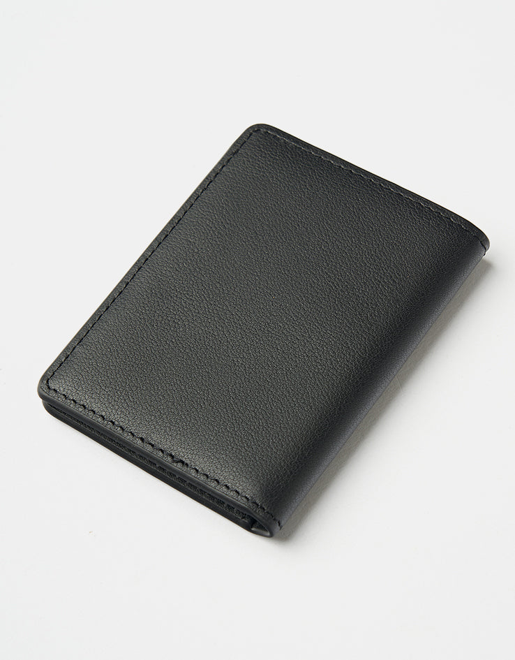 Carhartt WIP Vegas Fold Cardholder - Black/Silver