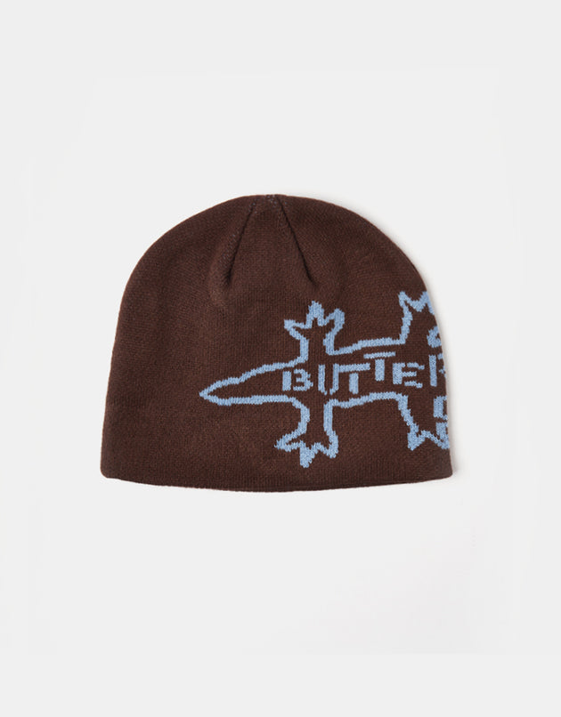Butter Goods Reptile Skully Beanie - Umber