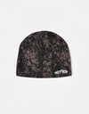 Butter Goods Woods Camo Skully Beanie - Black