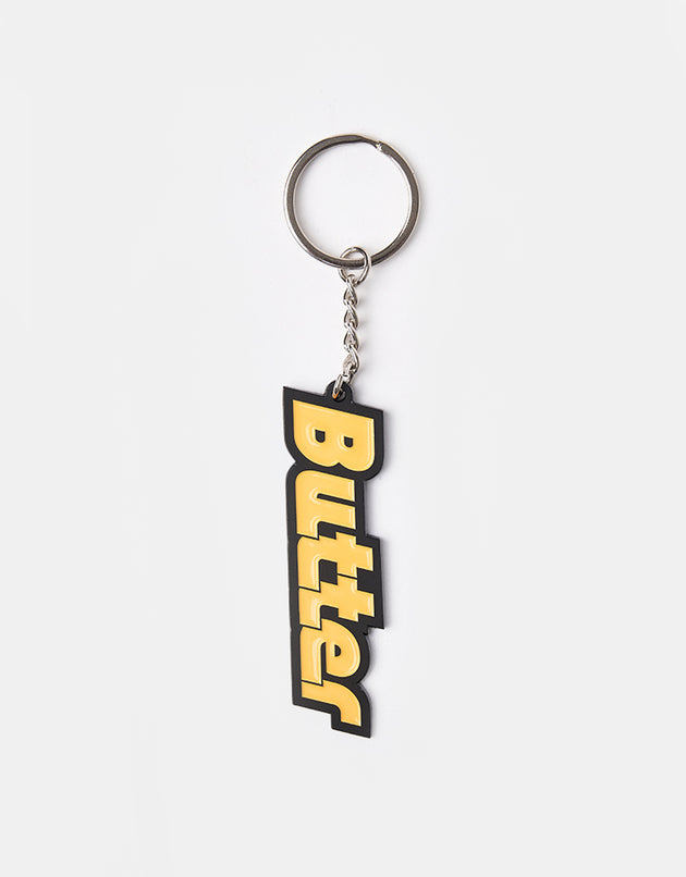 Butter Goods Transit Enamel Key Chain - Yellow