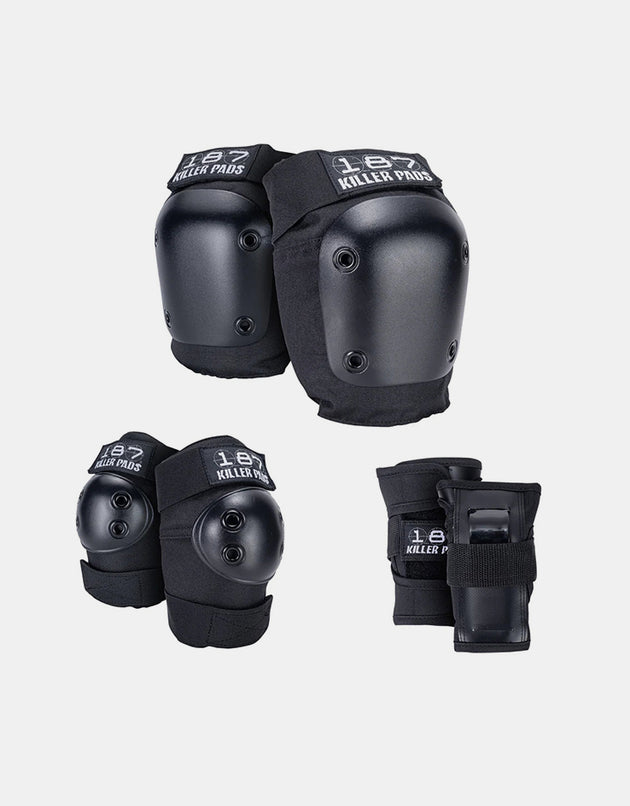 187 Killer Pads Six Pack Junior Pad Set - Black