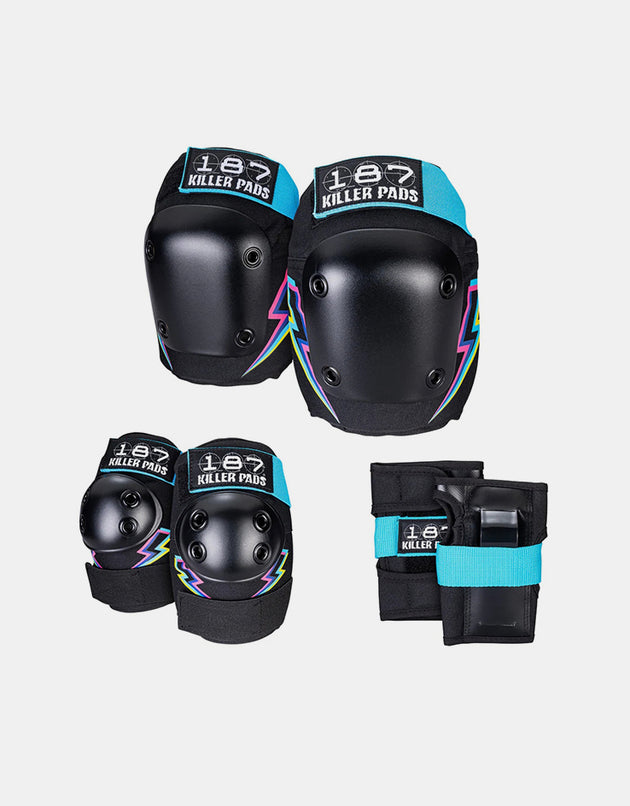 187 Killer Pads Six Pack Pad Set - Electric Bolt