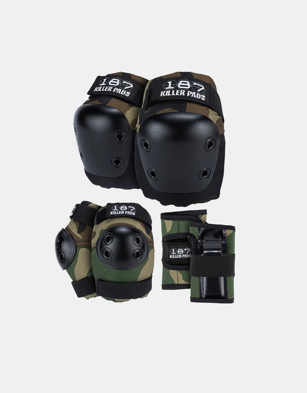187 Killer Pads Six Pack Junior Pad Set - Camo