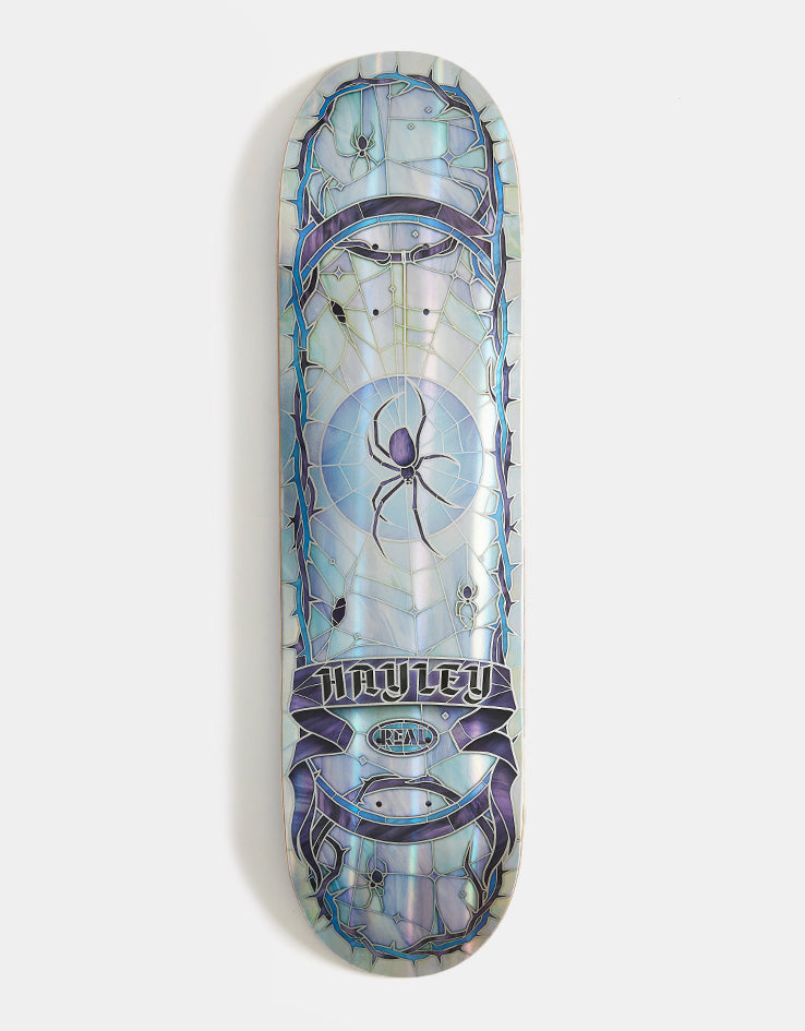 Real Hayley Spider Holo Cathedral 'TRUE FIT' Skateboard Deck - 8.06"