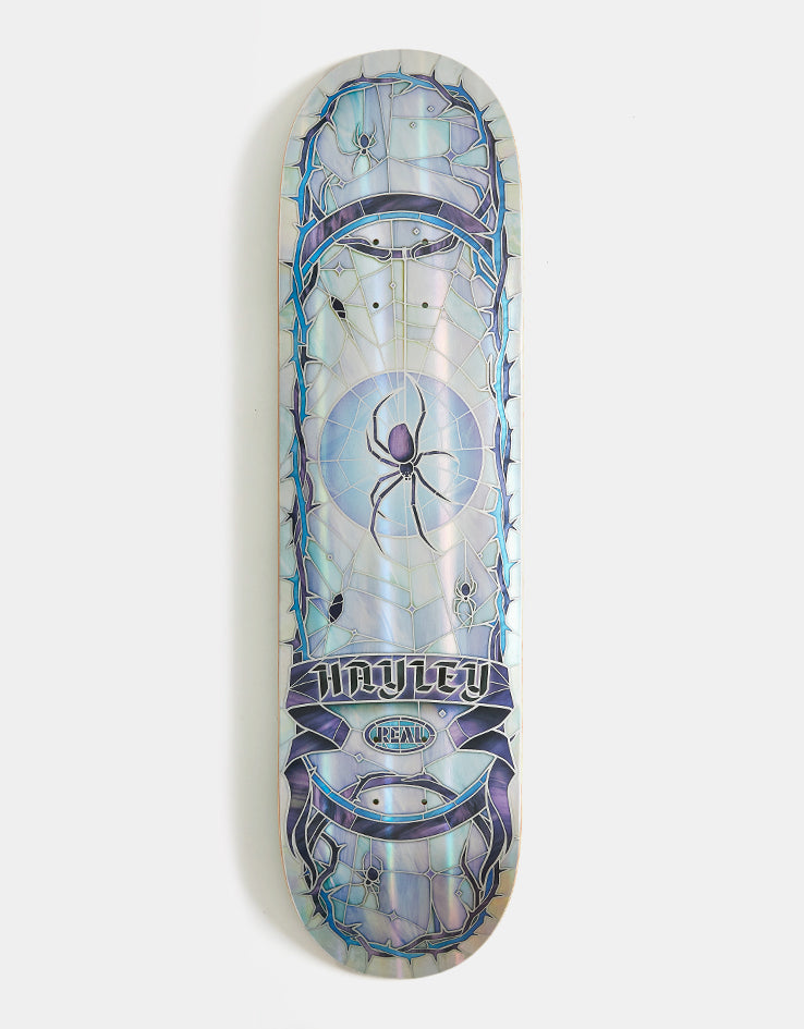 Real Hayley Spider Holo Cathedral Skateboard Deck - 8.25"