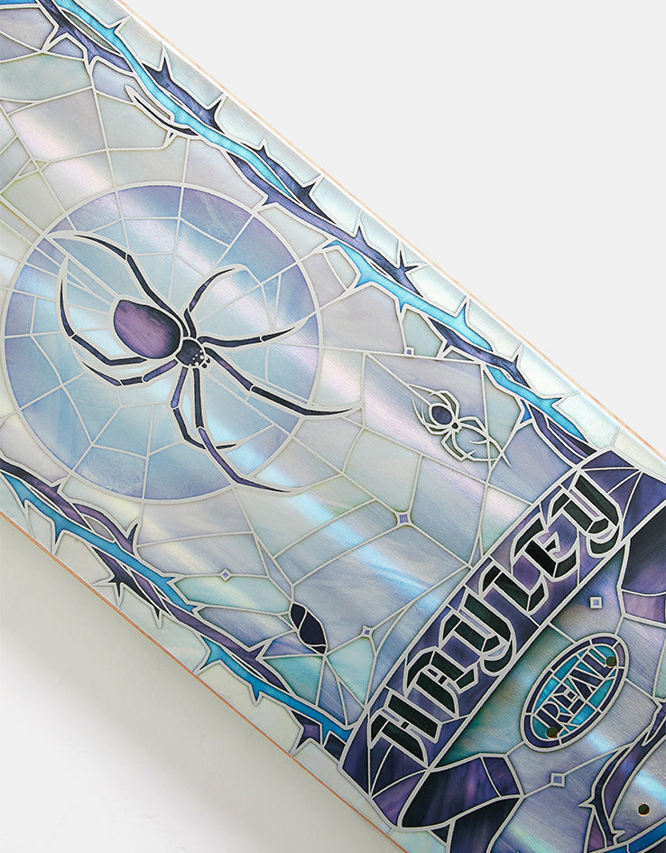 Real Hayley Spider Holo Cathedral Skateboard Deck - 8.25"