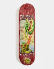Anti Hero Hewitt Grimplestix Obvious Greats Skateboard Deck - 8.38"