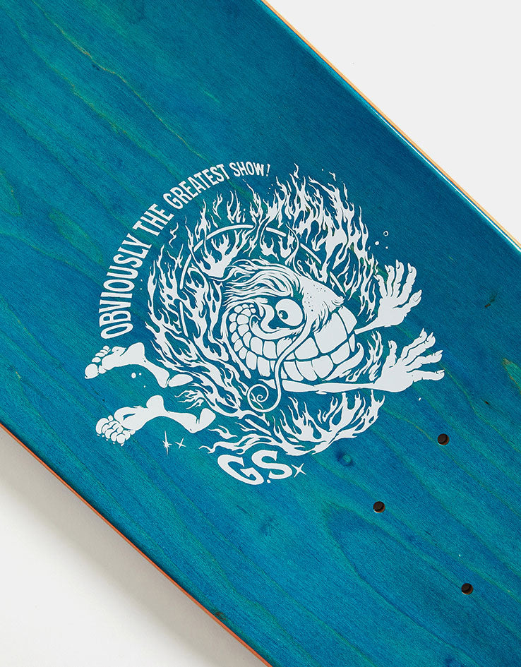 Anti Hero Doobie Grimplestix Obvious Greats Skateboard Deck - 8.5"