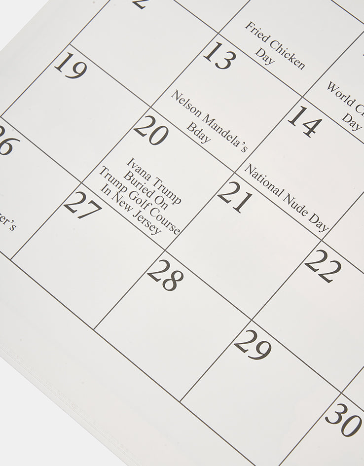 Todd Francis 2026 Calendar