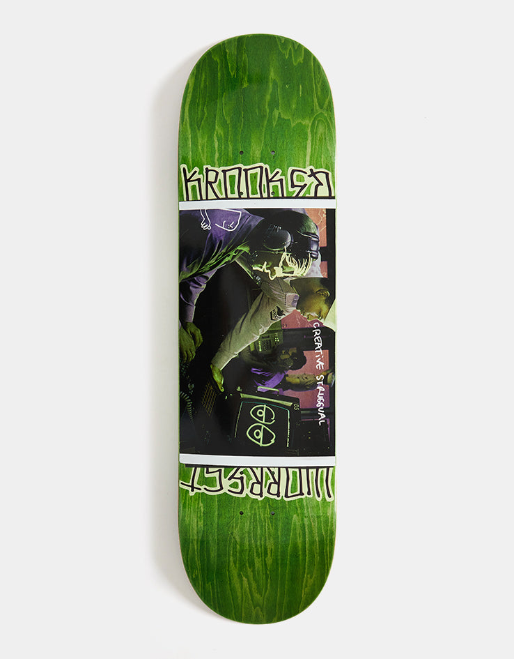 Krooked Worrest Struggual DBX Skateboard Deck - 8.25"
