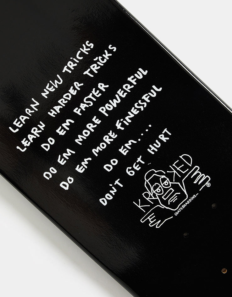 Krooked Cromer Mad King Skateboard Deck - 8.06"