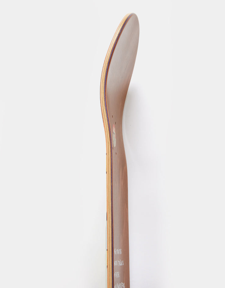 Krooked Manderson Three Star Skateboard Deck - 8.38"