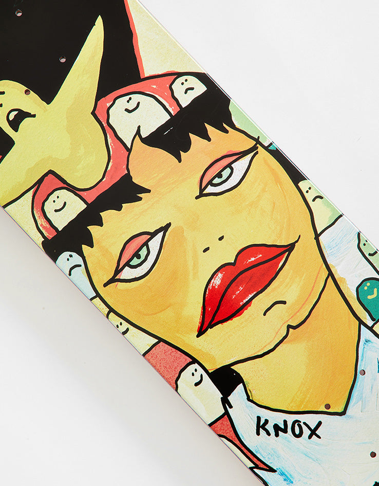 Krooked Knox Three Star Skateboard Deck - 8.25"