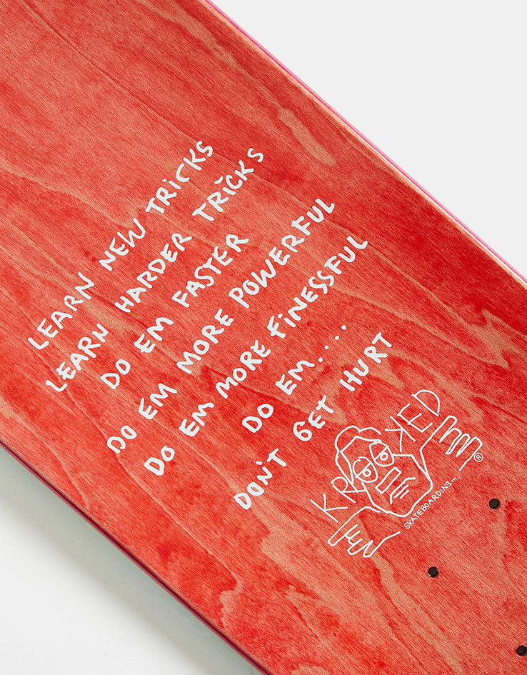 Krooked Knox Three Star Skateboard Deck - 8.25"