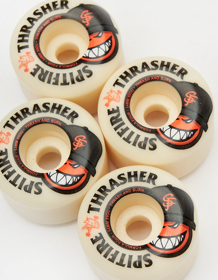 Spitfire x Thrasher The City Formula Four Radial Full 99d